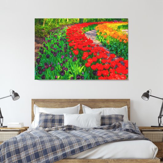 Tulips Leinwand Art (Insitu (Schlafzimmer))
