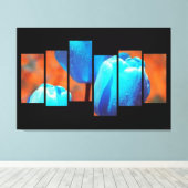 Tulips-Leinwand Leinwanddruck (Insitu (Holzboden))
