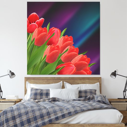 Tulips Leinwanddruck (Insitu (Schlafzimmer))