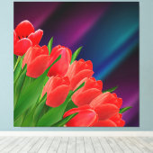 Tulips Leinwanddruck (Insitu (Holzboden))