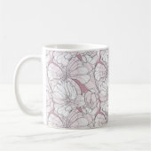 Tulips Line Zeichnend Kaffeetasse (Links)