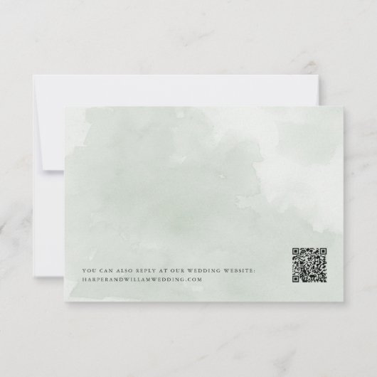 Tulips logotype Hochzeit rsvp (Rückseite)