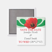 Tulips Magnet (Vorderseite/Rückseite)