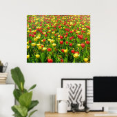 Tulips-Meer II Poster (Heimbüro)