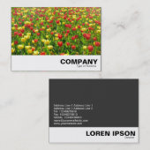 Tulips-Meer II Visitenkarte (Vorne/Hinten)