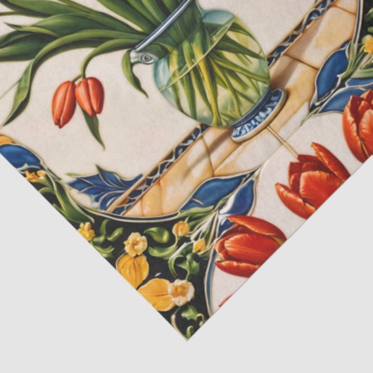 Tulips Modern Beautiful Collection Seidenpapier (Ausschnitt)