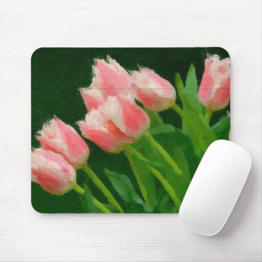 Tulips Mousepad (Mit Mouse)