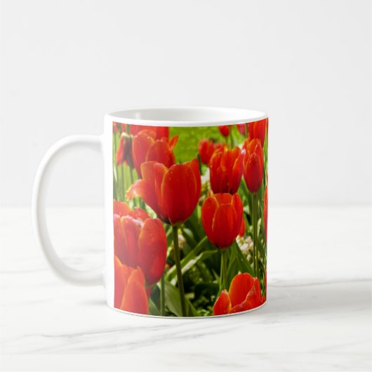 Tulips mug kaffeetasse (Links)