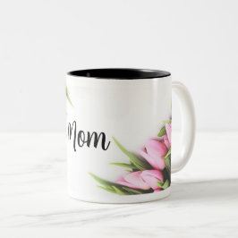 Tulips Muttertag Zweifarbige Tasse