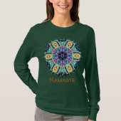 Tulips Namaste Kaleidoscope T-Shirt (Vorderseite)