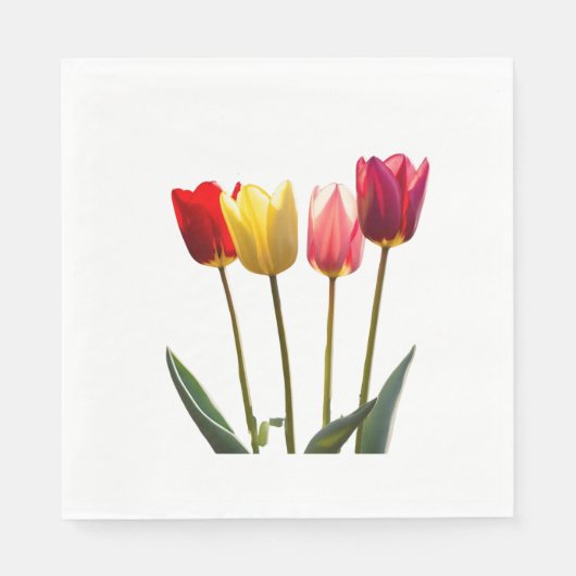 TULIP'S NAPKIN SERVIETTE (Vorderseite)
