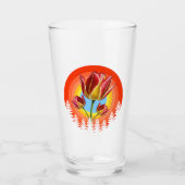 tulips nature botanical plant  glas (Vorderseite)