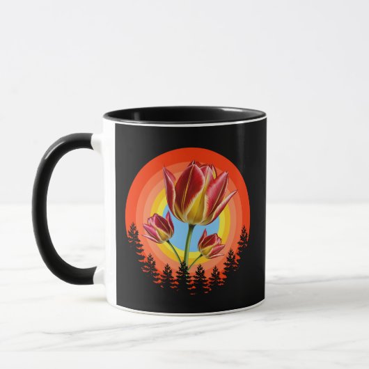 tulips nature botanical plant  tasse (Links)