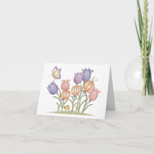 Tulips - Note Card Karte (Vorderseite)