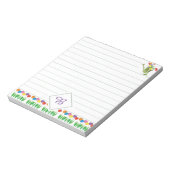 Tulips Notepad Notizblock (Rotiert)
