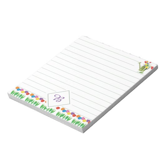 Tulips Notepad Notizblock (Rotiert)