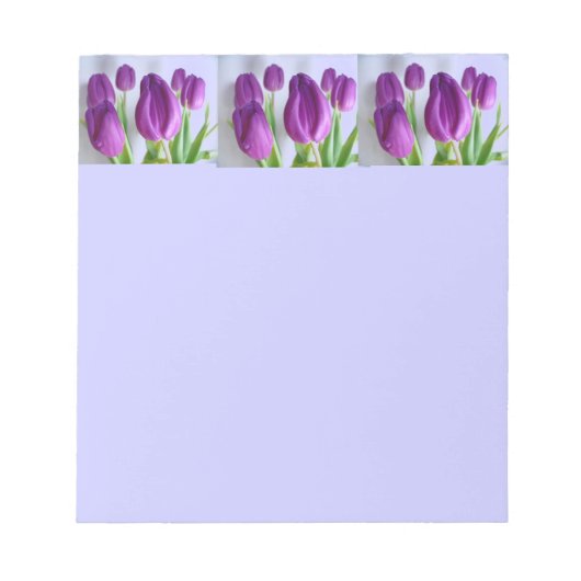 Tulips Notepad Notizblock (Vorderseite)