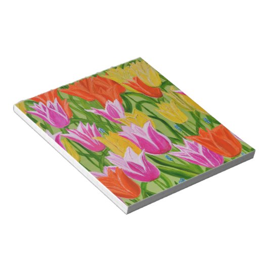 Tulips Notizblock (angewinkelt)