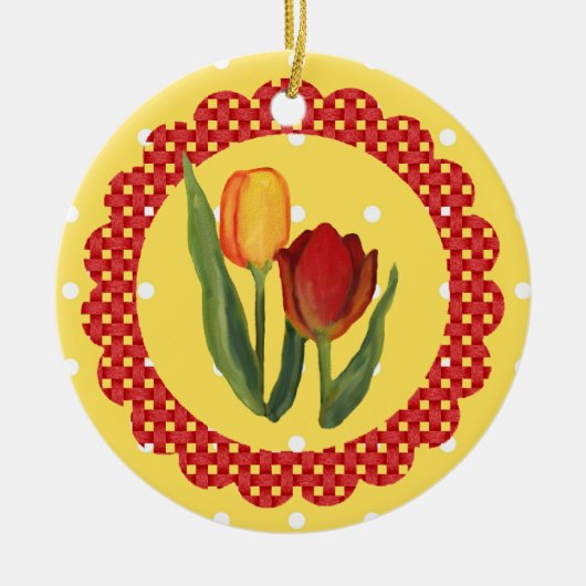 Tulips Ornament (Vorne)