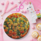 Tulips Paper Plates Pappteller (Party)