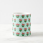 Tulips Pattern Kaffeetasse (Mittel)
