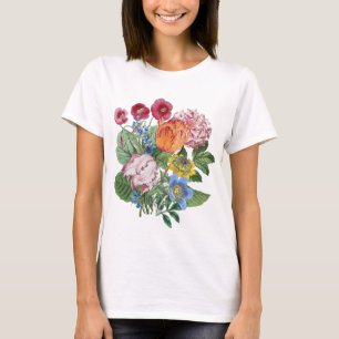 Tulips Peony Blume Bouquet T-Shirt
