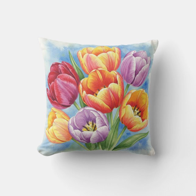 Tulips Pillow Kissen (Vorderseite)