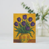 Tulips Postcard Postkarte (Stehend Vorderseite)
