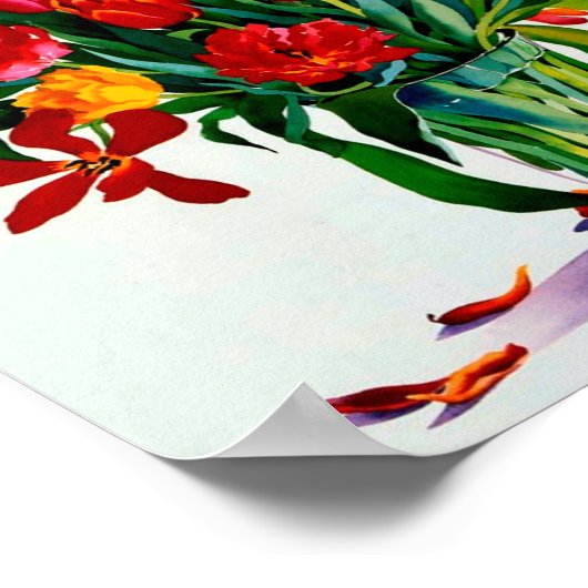 Tulips Poster (Ecke)