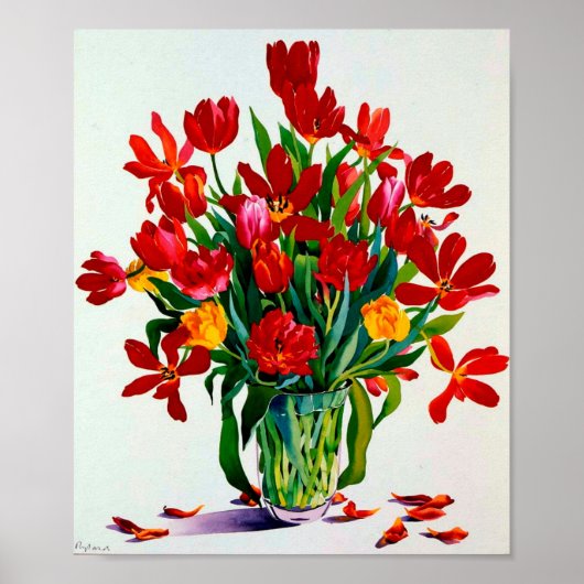 Tulips Poster (Vorne)