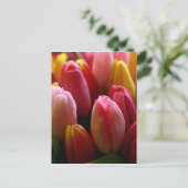 Tulips Postkarte (Stehend Vorderseite)