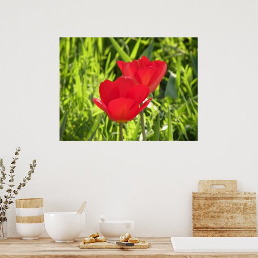 Tulips Print Poster (Küche)
