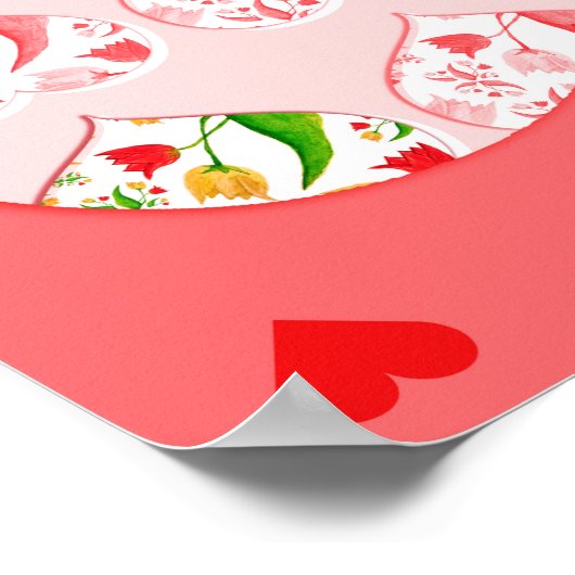 Tulips: Prinzessin [Kindertagebuch] Poster (Ecke)