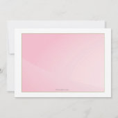 Tulips Retirement-Party Einladung (Rückseite)