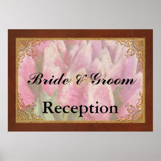 Tulips - Rosa und Lila Tulpen Poster