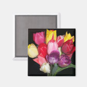 Tulips sagt alles magnet (Vorderseite/Rückseite)