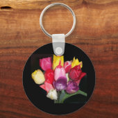 Tulips sagt alles schlüsselanhänger (Vorderseite)