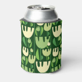 Tulips Scandinavian Style Pattern Dosenkühler (Kanne Rückseite)