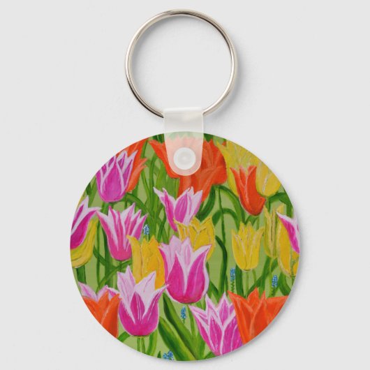 Tulips Schlüsselanhänger (Vorderseite)