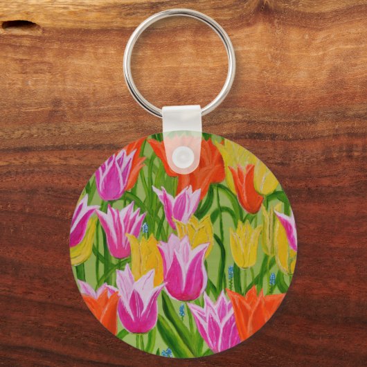 Tulips Schlüsselanhänger (Vorderseite)