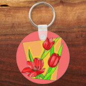 Tulips Schlüsselanhänger (Vorderseite)