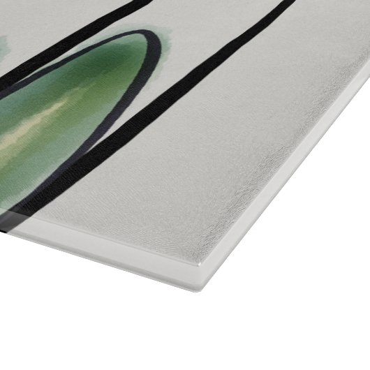 Tulips Schneidebrett (Ecke)