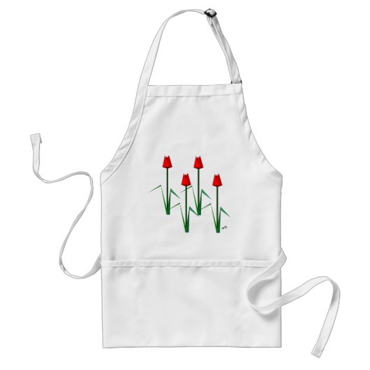 Tulips Schürze (Vorne)