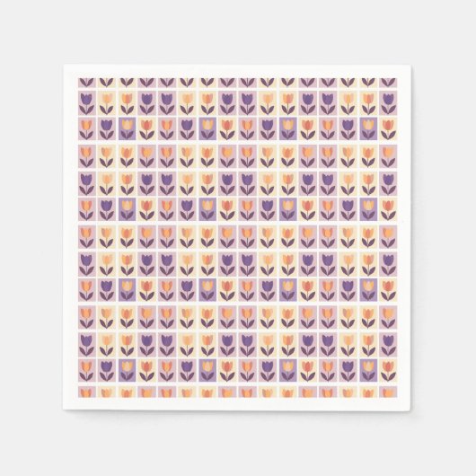 Tulips Serviette (Vorderseite)