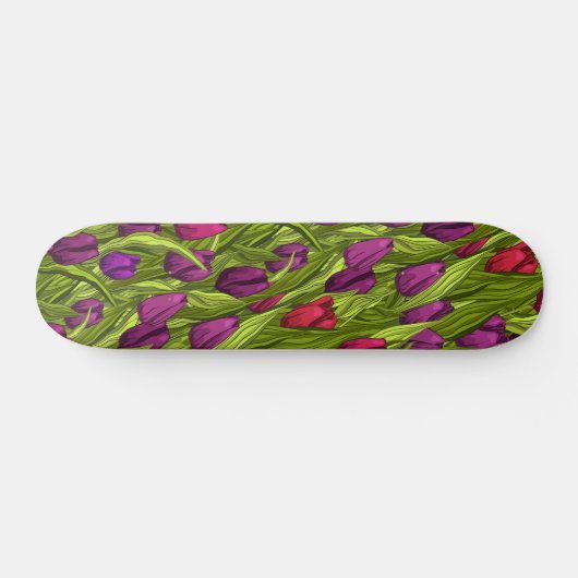Tulips Skateboard (Horizontal)