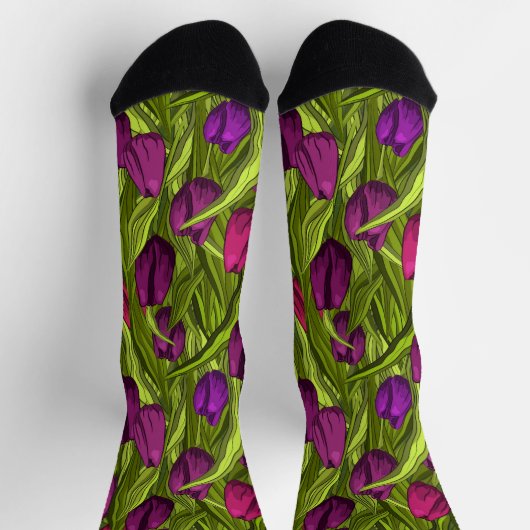 Tulips Socken (Oben)