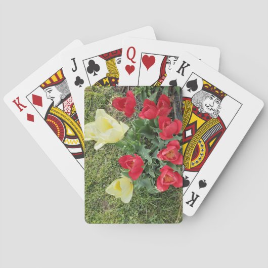 Tulips Spielkarten (Rückseite)