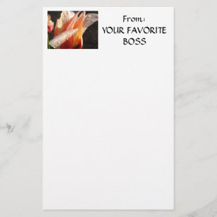 TULIPS STATIONERGESCHenke von Ihrem Lieblingsboss Briefpapier