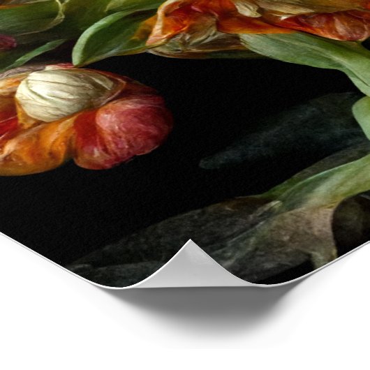 Tulips Stillleben Poster (Ecke)