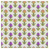 Tulips Stoff (Nahaufnahme)